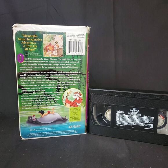 Disney's The Jungle Book [VHS] - Picture 2 of 2